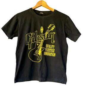 Gibson EmoBug Mens Black Short Sleeve Rocker Rockabilly Grunge Punkcore TShirt S